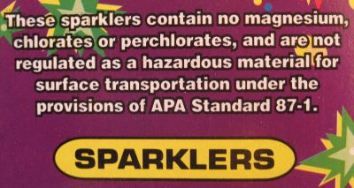 APA Standard 87-1 - American Pyrotechnics Association Standard 87-1