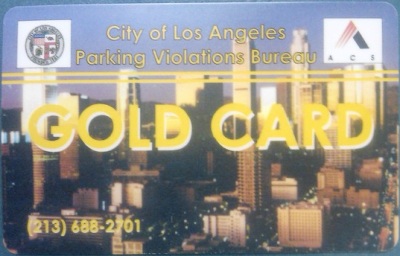 Gold Card gets Los Angeles VIPs out of traffic tickets