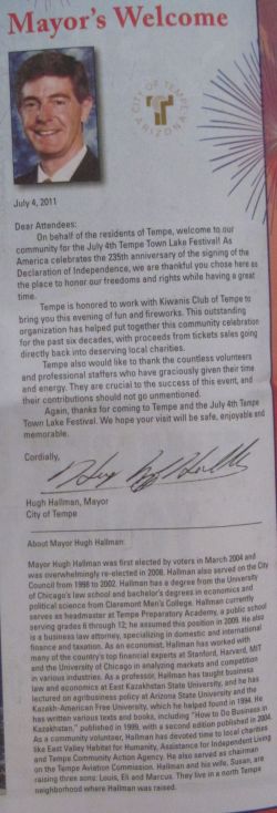 July 4, 2011 - Tempe, Arizona - Celebrating the Police State!