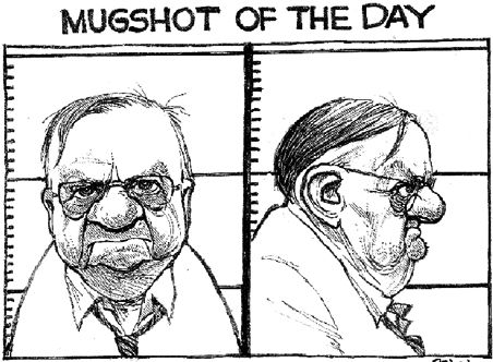 Sheriff Joe's mug shot of the day - a real government tyrant and criminal!